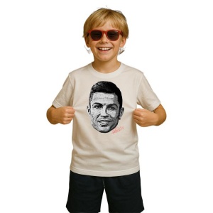 Tricou Copii cu Fotbalistul Cristiano Ronaldo - Al - Nassr - Img 2