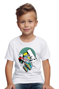 Tricou copii din bumbac 100% Cool Bugs Bunny, cu imprimeu pentru copii, îmbrăcăminte confortabilă, modă copii, cadou ideal