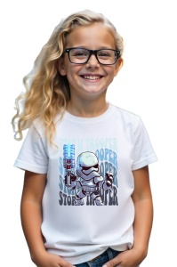 Tricou Copii din bumbac 100%, personalizat cu personajul Storm Trooper