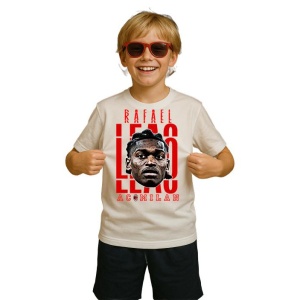 Tricou Copii din bumbac cu fotbalistul Raphael Dias Belloli-FC Barcelona
