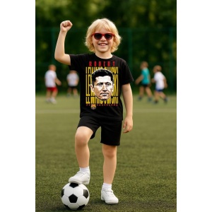 Tricou Copii din bumbac cu fotbalistul Rodrigo Hernandez Cascante-Manchester City - Img 6