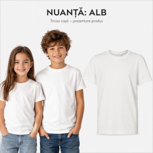 Tricou Copii Edge Malfini – 100% Bumbac, Confortabil, Fete și Băieți, 6 Culori - Img 11