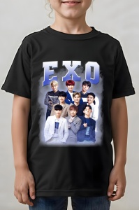 Tricou copii - EXO KPOP - KPOP, stil, muzică, idol, cultură, pop, trendy, grup, fanbase, Korea