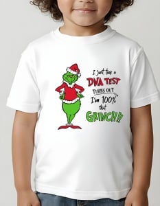 Tricou copii - GRINCH DNA TEST