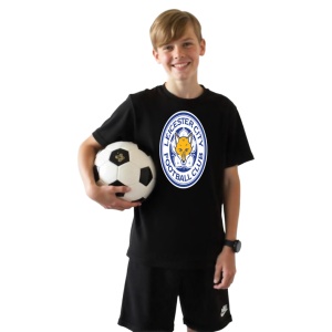 Tricou copii Leicester City FC din bumbac 100%