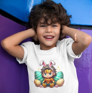 Tricou copii personalizat - Easter Aquaman - din bumbac, personalizat - Cadou