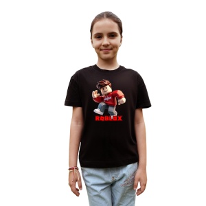 Tricou Copii Roblox Alergatorul Rosu din bumbac 100% - Img 2