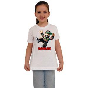 Tricou Copii Roblox Dansatorul Gamer din bumbac 100% - Img 2