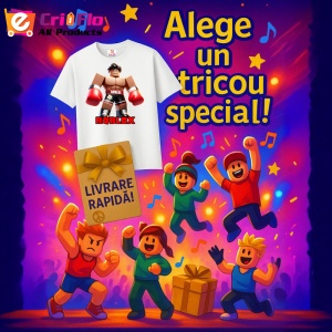 Tricou Copii Roblox Luptatorul Urban din bumbac 100% - Img 10