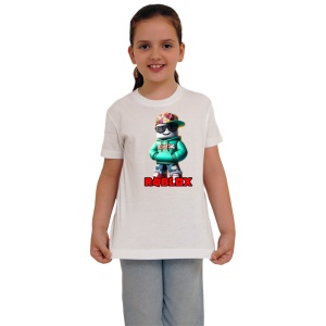 Tricou Copii Roblox Masinistul Pixelat din bumbac 100%