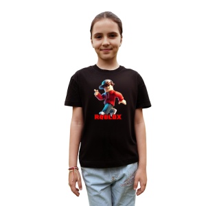 Tricou Copii Roblox Ninja Pizza din bumbac 100% - Img 2