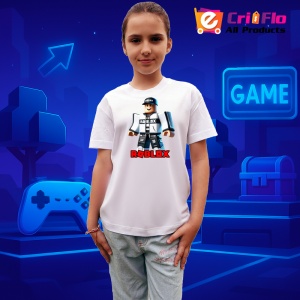 Tricou Copii Roblox Pugilistul De Fier din bumbac 100% - Img 7