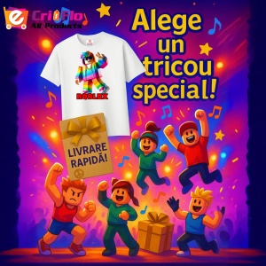 Tricou Copii Roblox Razboinicul Ninja din bumbac 100% - Img 10