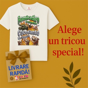 Tricou Copii Tralalelo Tra la la Bombadiro VS Cocofanto Funny Italian Brainrot Meme Graphic T-Shirt - Img 7