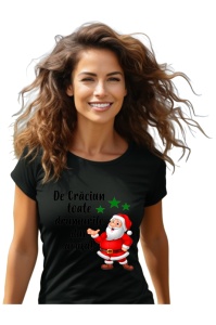 Tricou Craciun dama - De Craciun, drumurile duc acasa