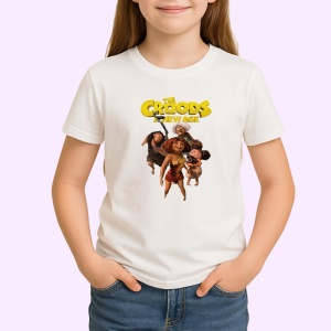 Tricou Croods familia preistorica in aventuri comice si pline de actiune, Copii | Dama | Barbat
