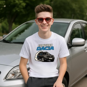Tricou Dacia Duster Derapaje - Copii | Dama | Barbat - Img 7