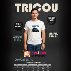 Tricou Dacia Logan Derapaje Controlate Campioana - Copii | Dama | Barbat - Img 6