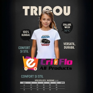 Tricou Dacia Sandero Derapaje Controlate Romaneste - Copii | Dama | Barbat - Img 4