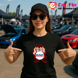 Tricou Daf Tazz Zambeste Amenintator | Unisex Dama si Barbat