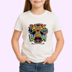 Tricou Daffy si Bugs boom graffiti duo stil hip-hop Copii | Dama | Barbat Barbat