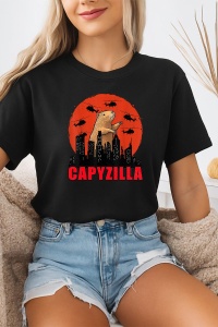Tricou dama CapyBara - Capyzilla - Img 2