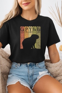 Tricou dama CapyBara - Tabelul periodic al elementelor