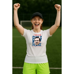 Tricou Dama cu fotbalistul Fabiin Ruiz Pea-Paris Saint-Germain din bumbac 100% - Img 10