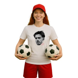 Tricou Dama cu fotbalistul Jack Grealish-Manchester City din bumbac 100% - Img 11