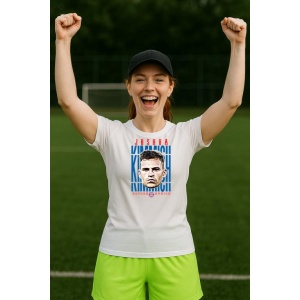 Tricou Dama cu fotbalistul Joshua Walter Kimmich-Bayern Mnchen din bumbac 100% - Img 5