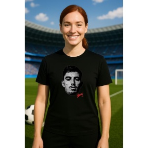 Tricou Dama cu fotbalistul Kai Havertz-Arsenal FC din bumbac 100% - Img 6