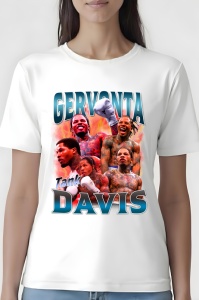 Tricou dama - Gervonta Davis - box, puternic, campion, dinamic, viteză, precizie, knockout, forță, atlet, determinare - Img 1