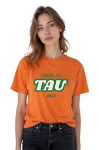Tricou dama personalizat cu logo-ul companiei