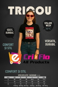 Tricou Dama Tralalero TraLaLa cu Ballerina Cappuccina Italian Brainrot Meme - Img 7