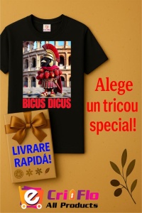 Tricou Dama Tralalero TraLaLa cu Bicus Dicus Italian Brainrot Meme - Img 8