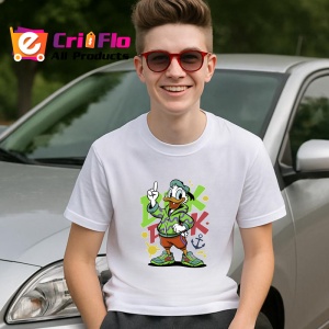 Tricou Donald Duck Mix de Atitudine Urbana Copii | Dama | Barbat Barbat - Img 12