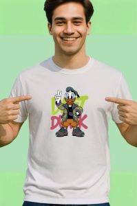 Tricou Donald Duck verde – Peace Mode Copii | Dama | Barbat Barbat - Img 2