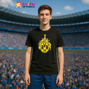 Tricou DORTMUND BVB 09 - Copii | Dama | Barbat - Img 11
