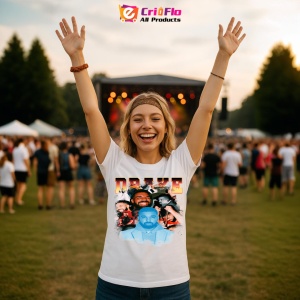 Tricou Drake Party Vibes, muzica POP, Dama | Barbat | Copii - Img 10
