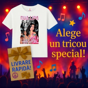 Tricou Dua Lipa - Lost In My Mind, muzica RAP, Dama | Barbat | Copii - Img 6