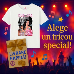 Tricou Dua Lipa - Lost In My Mind, muzica RAP, Dama | Barbat | Copii - Img 9