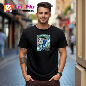 Tricou Eldor Shomurodov Uzbekistan Fotbal, din bumbac 100%, tricou negru Copii | Dama | Barbat - Img 5
