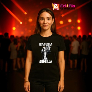 Tricou Eminem alb negru casetofon, muzica INDIE, Dama | Barbat | Copii, Culoare Negru - Img 12