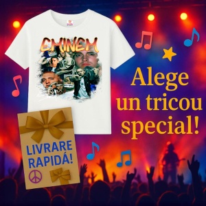 Tricou Eminem colaj personaje, muzica Indie Pop, Dama | Barbat | Copii - Img 5
