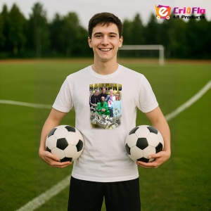 Tricou Erling Haaland Borussia Prezentare - Copii | Dama | Barbat - Img 3