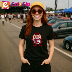 Tricou Fiat Tazz Zambeste Amenintator | Unisex Dama si Barbat - Img 4
