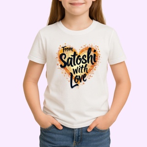 Tricou from satoshi with love, de la satoshi cu dragoste, Copii | Dama | Barbat - Img 3