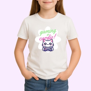 Tricou Gaming = cardio - Copii | Dama | Barbat