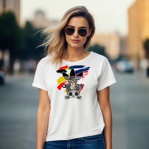 Tricou Gansta Listen Music Adas Tricou Alb - Copii | Dama | Barbat