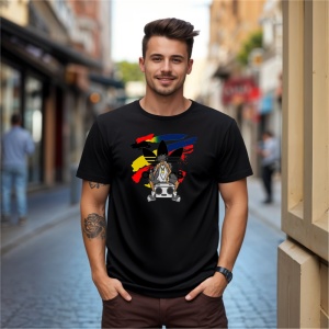 Tricou Gansta Listen Music Adas Tricou Negru - Copii | Dama | Barbat - Img 9
